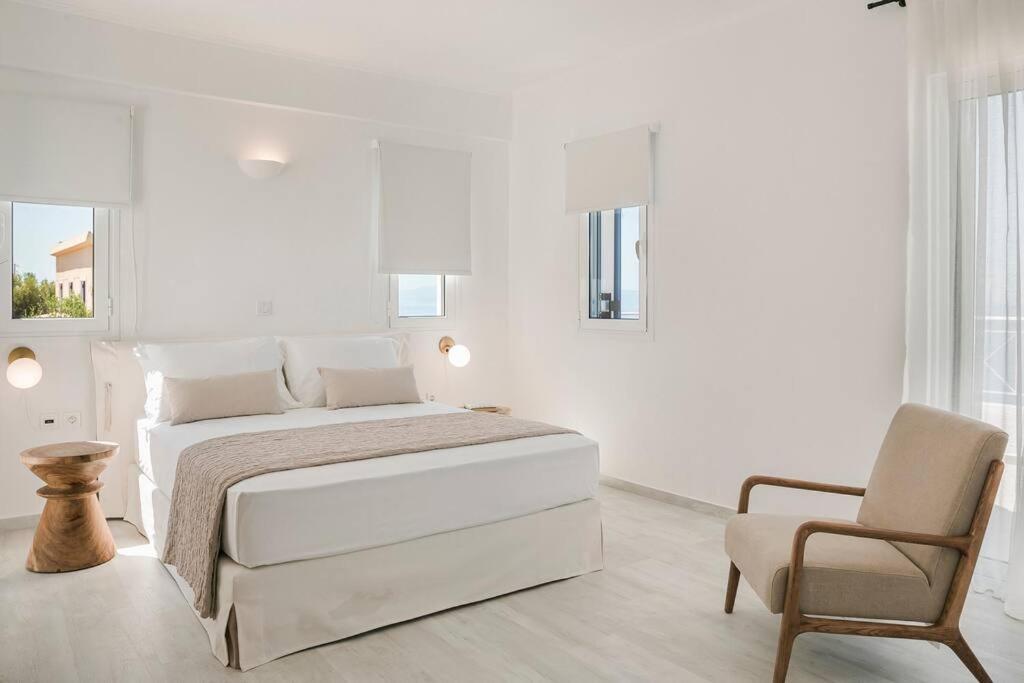 Lourdas White Villa Lourdata  Exteriör bild